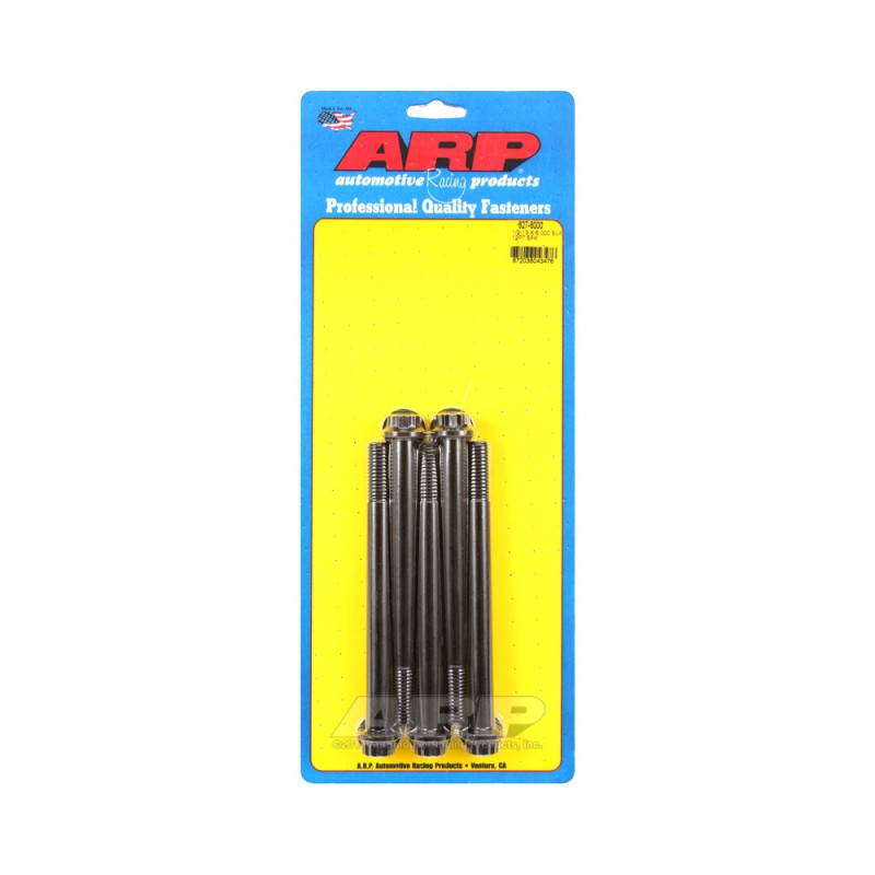 Set de șuruburi și piulițe universale ARP 1/2-13 – Black Oxyde, 12 capete x 5 - ARP-627-6000 - 627-6000 - 3666618193038